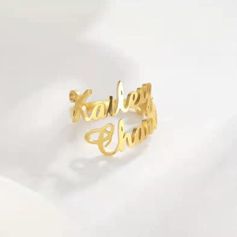 Custom Names Ring