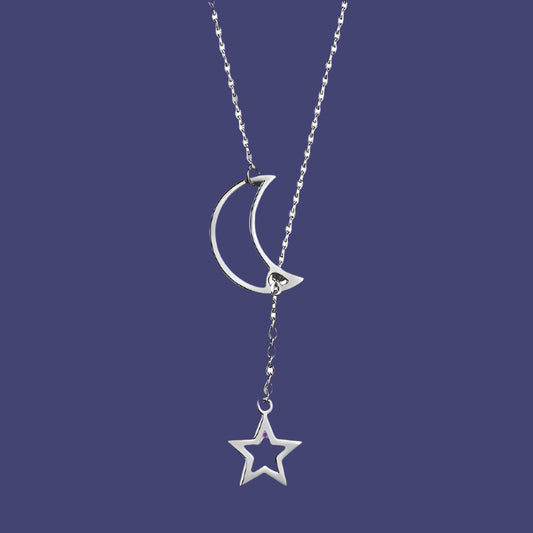 Moon & Star Necklace