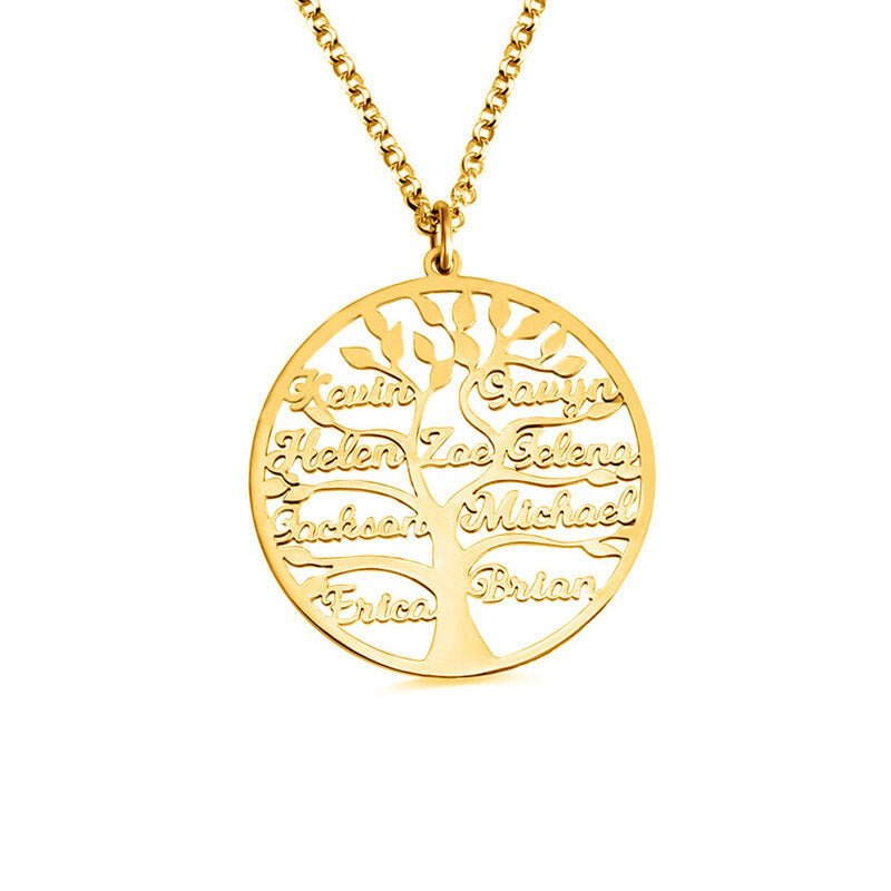 Custom Family Tree Necklace